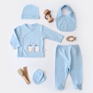 BİORGANİC HELLO NEW PENGUİNS 5Lİ SET