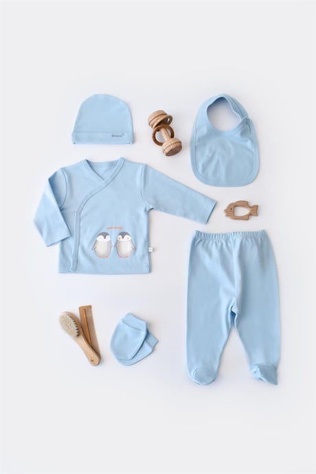 BİORGANİC HELLO NEW PENGUİNS 5Lİ SET